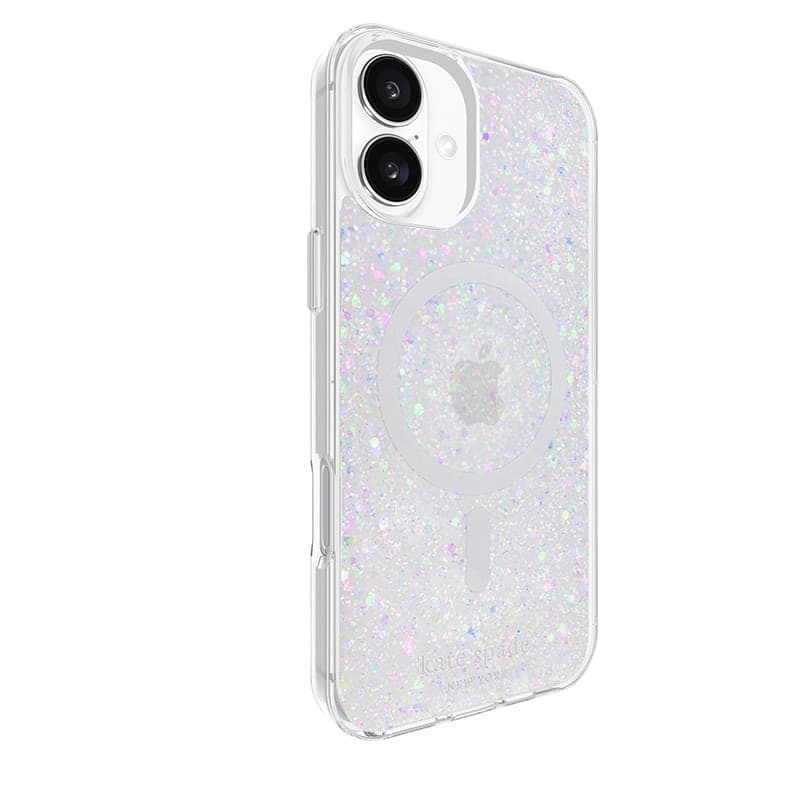 Kate Spade New York Protective MagSafe - Case for iPhone 16 Plus (Chunky Glitter) - 13