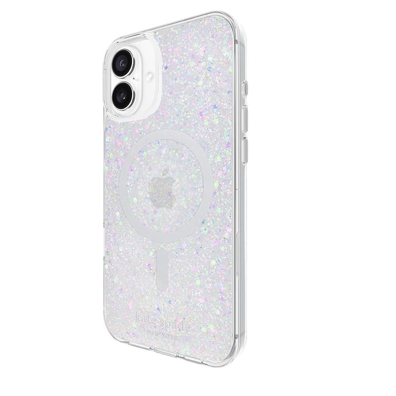 Kate Spade New York Protective MagSafe - Case for iPhone 16 Plus (Chunky Glitter) - 4