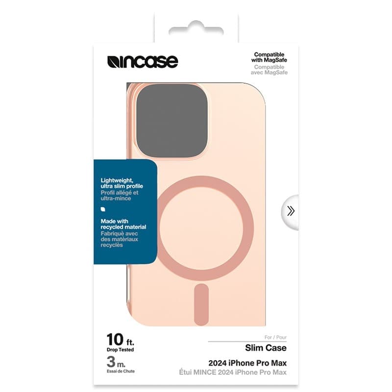 Incase Slim Case MagSafe - Case iPhone 16 Pro Max (Blush Pink) - 14