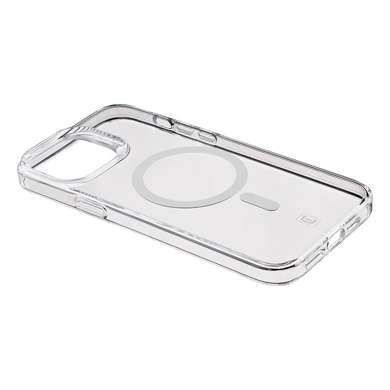 Cellularline Gloss Mag - iPhone 15 Pro MagSafe Case (Transparent) - 5