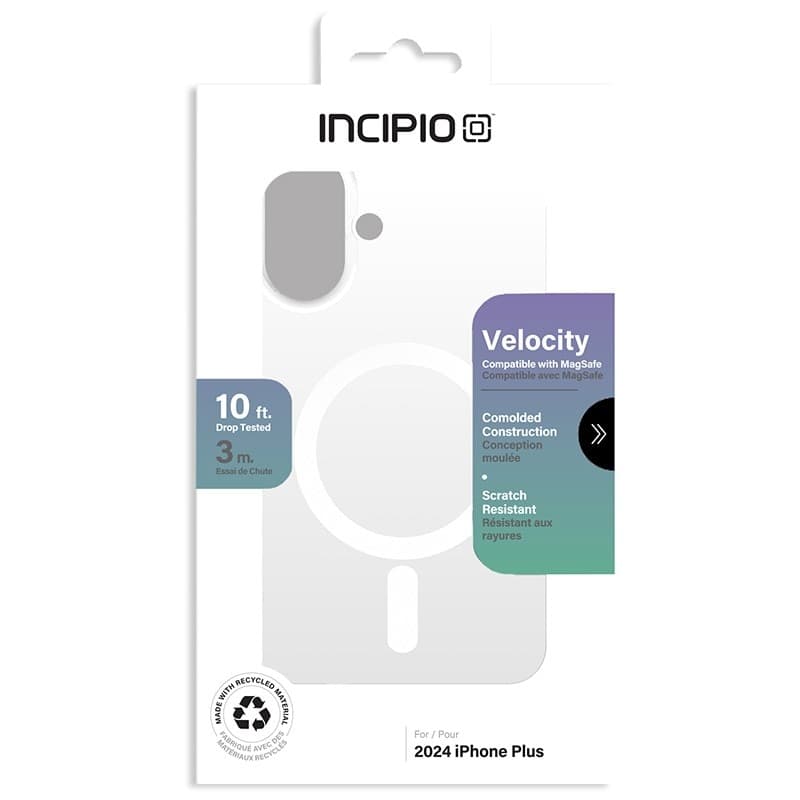 Incipio Velocity MagSafe - Case iPhone 16 Plus (Clear) - 11