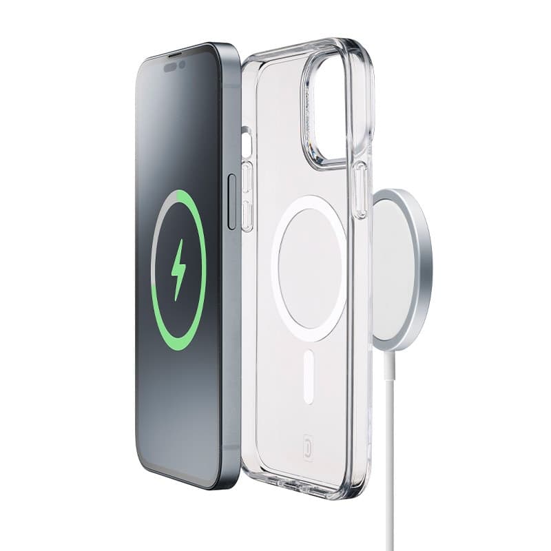 Cellularline Gloss Mag - iPhone 15 Pro Max MagSafe Case (Transparent) - 3