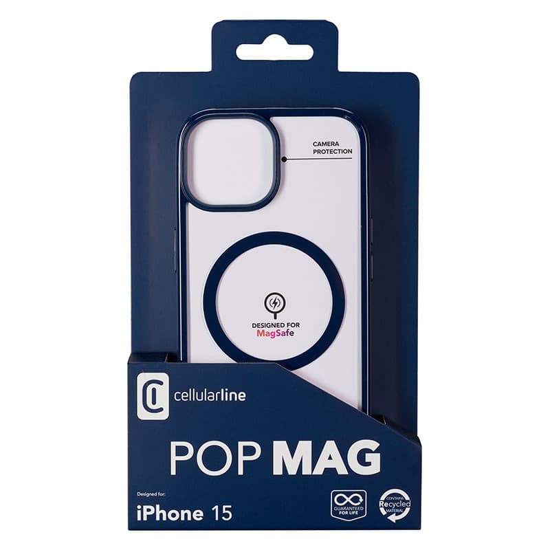 Cellularline Pop Mag - iPhone 15 MagSafe Case (blue) - 2