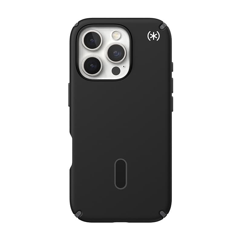 Speck Presidio2 Pro ClickLock e MagSafe - Custodia per iPhone 16 Pro (Nero / Grigio Ardesia / Bianco) - 9