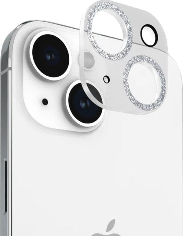Case-Mate Sparkle Lens Protector - Protective Glass for iPhone 15 / iPhone 15 Plus Camera (Twinkle) - 12