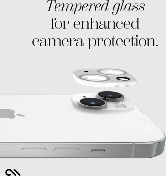 Case-Mate Sparkle Lens Protector - Protective Glass for iPhone 15 / iPhone 15 Plus Camera (Twinkle) - 14
