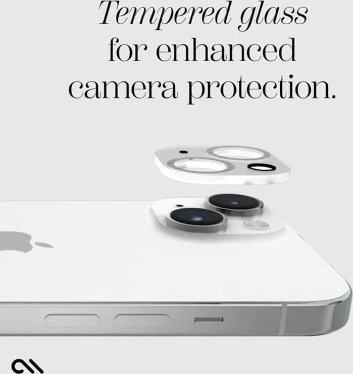 Case-Mate Sparkle Lens Protector - Protective Glass for iPhone 15 / iPhone 15 Plus Camera (Twinkle) - 5