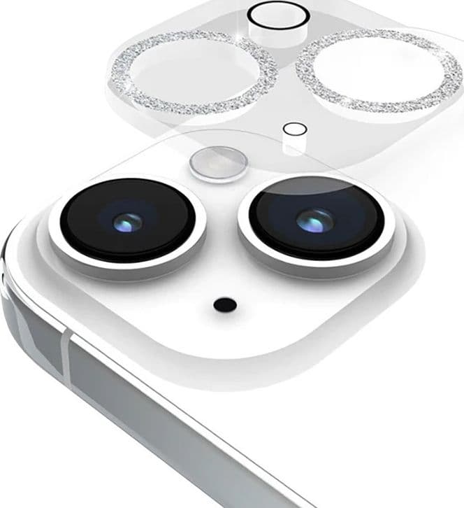 Case-Mate Sparkle Lens Protector - Protective Glass for iPhone 15 / iPhone 15 Plus Camera (Twinkle) - 10