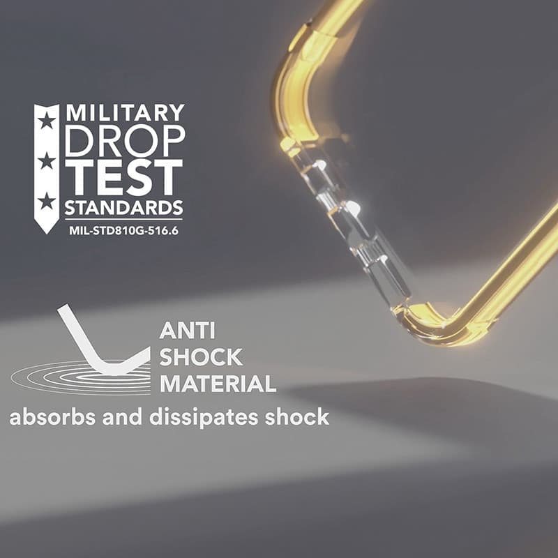Cellularline Clear Strong - iPhone 15 Pro Max Case with Antimicrobial Protection (Clear) - 6