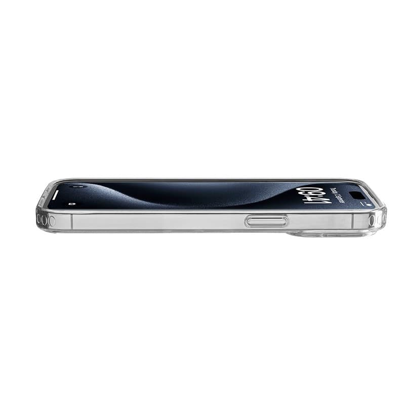 Cellularline Clear Strong - iPhone 15 Pro Max Case with Antimicrobial Protection (Clear) - 8