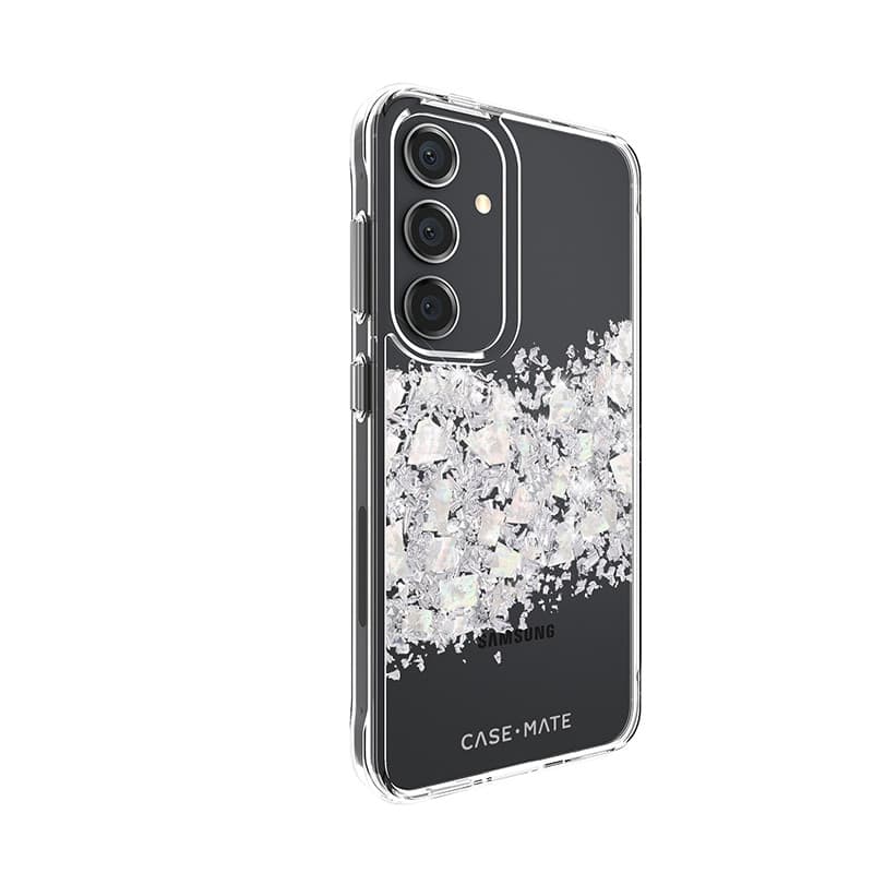 Case-Mate Karat - Samsung Galaxy S24 case decorated with mother of pearl (A Touch of Pearl) - 2