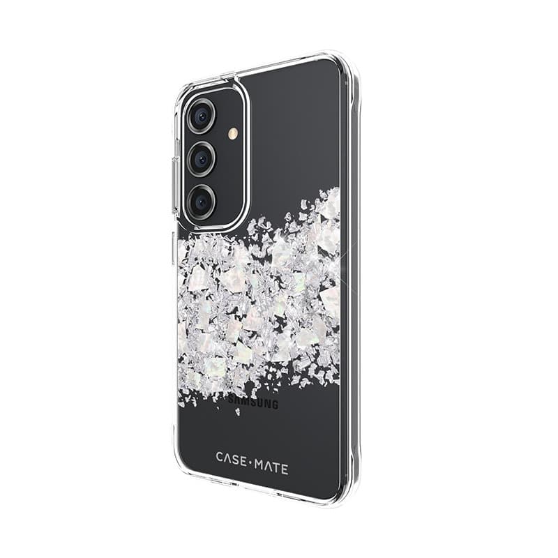 Case-Mate Karat - Samsung Galaxy S24 case decorated with mother of pearl (A Touch of Pearl) - 3