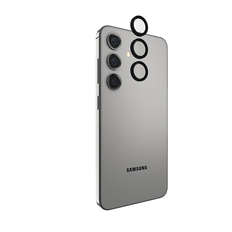 Case-Mate Aluminum Ring Lens Protector - Protective Glass for the camera lens of the Samsung Galaxy S24 (Black) - 11