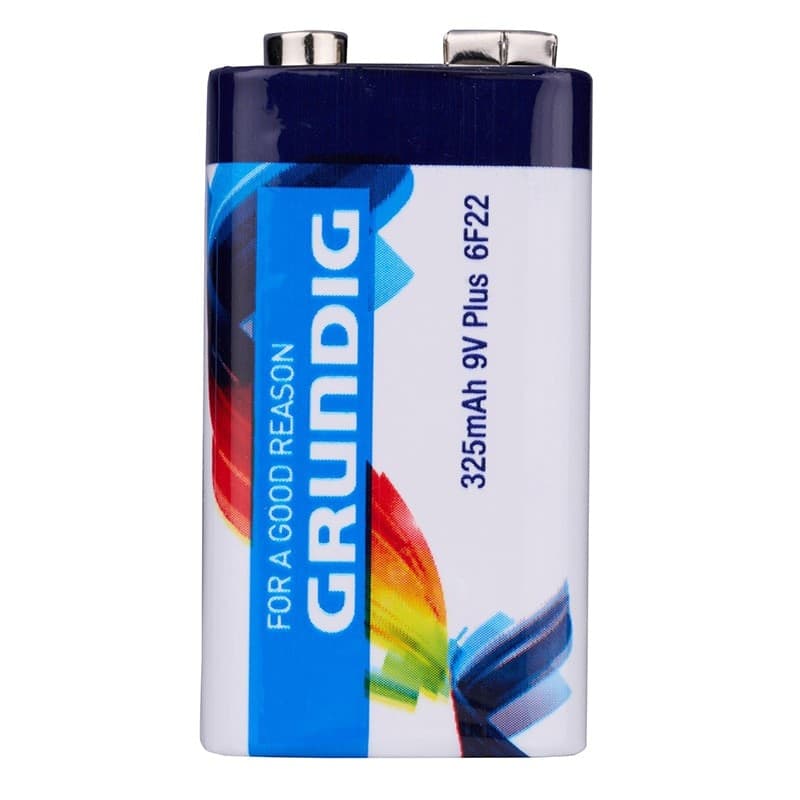 Grundig - Zinc battery 6F22 9V 325mAh - 4