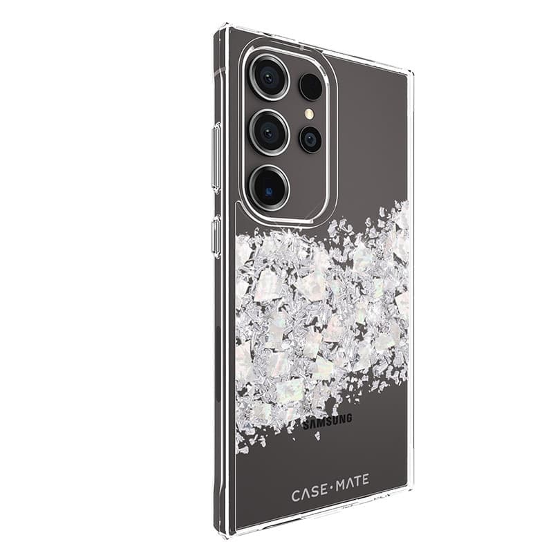 Case-Mate Karat - Samsung Galaxy S24 Ultra case decorated with mother of pearl (A Touch of Pearl) - 2