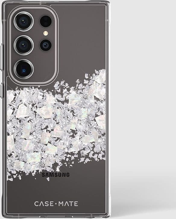 Case-Mate Karat - Samsung Galaxy S24 Ultra case decorated with mother of pearl (A Touch of Pearl) - 17