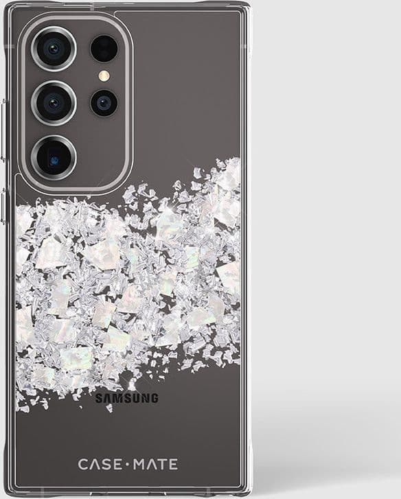 Case-Mate Karat - Samsung Galaxy S24 Ultra case decorated with mother of pearl (A Touch of Pearl) - 7