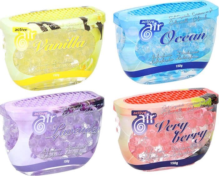 Active Air - Air freshening gel beads / pearls 150g (vanilla) - 2