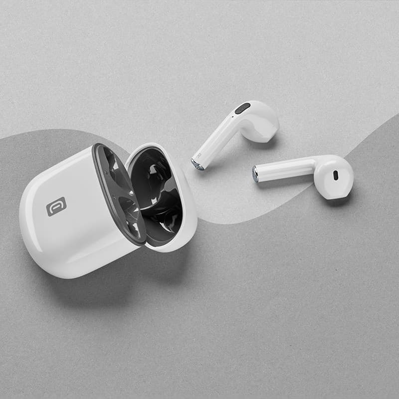 Cellularline Style Color - Bluetooth V5.3 TWS wireless headphones with charging case (white) - 2
