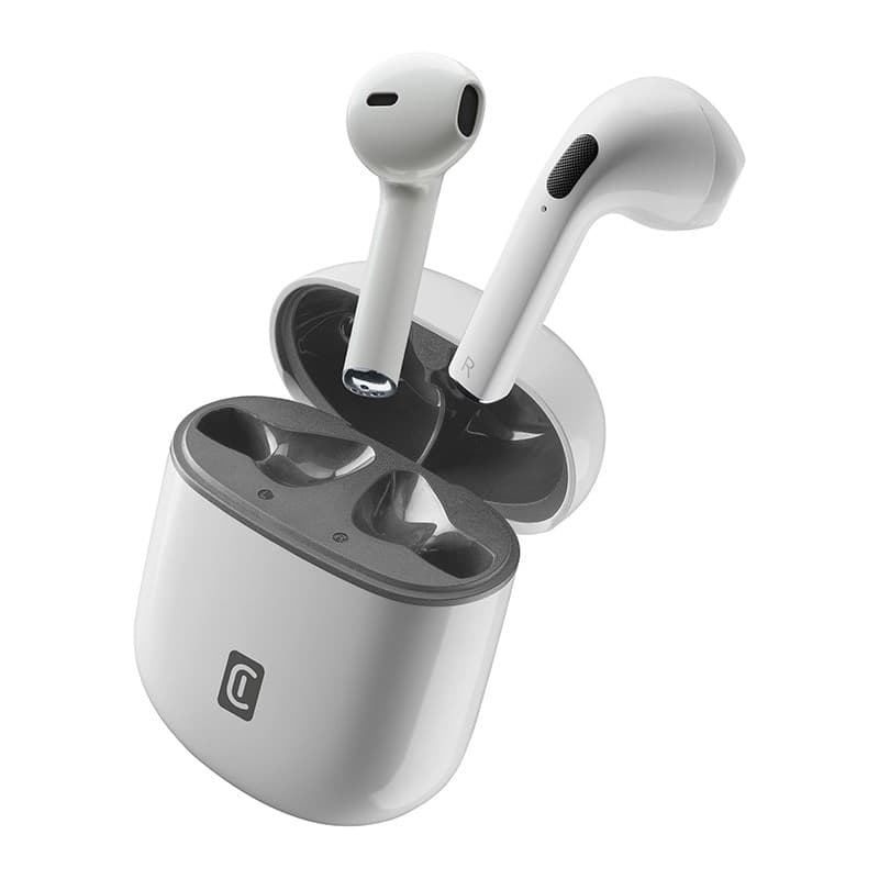 Cellularline Style Color - Bluetooth V5.3 TWS wireless headphones with charging case (white) - 3