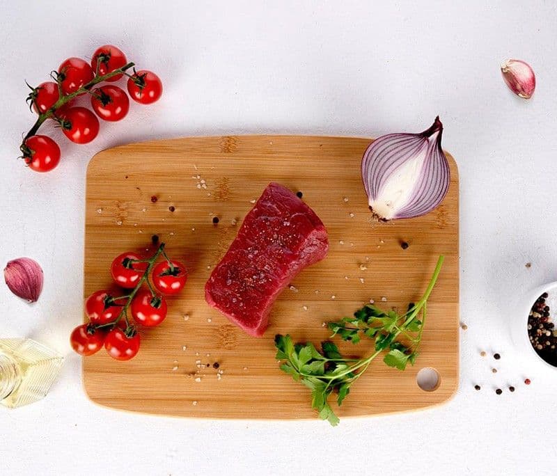 Alpina - Cutting board in bamboo wood 30x23 cm - 12
