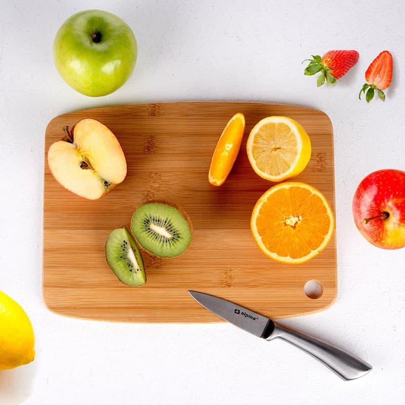 Alpina - Cutting board in bamboo wood 30x23 cm - 9