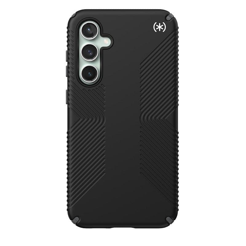 Speck Presidio2 Grip - Custodia per Samsung Galaxy S23 FE (Nero/Nero/Bianco) - 5