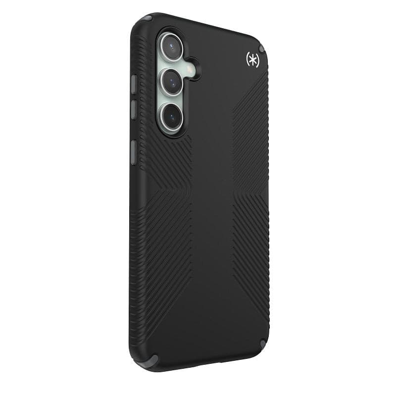 Speck Presidio2 Grip - Custodia per Samsung Galaxy S23 FE (Nero/Nero/Bianco) - 7