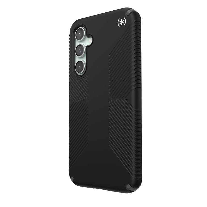 Speck Presidio2 Grip - Custodia per Samsung Galaxy S23 FE (Nero/Nero/Bianco) - 10