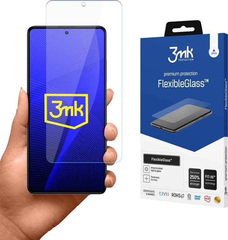 3mk FlexibleGlass - Hybrid Glass for Xiaomi Redmi Note 12 Pro / Redmi Note 12 Pro+ - 8