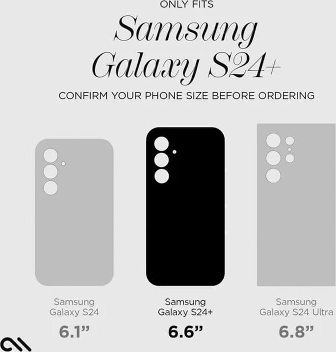 Case-Mate Tough Clear - Case for Samsung Galaxy S24+ (Transparent) - 8