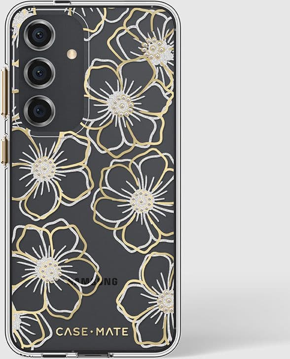 Case-Mate Floral Gems - Case for Samsung Galaxy S24 (Gold) - 6