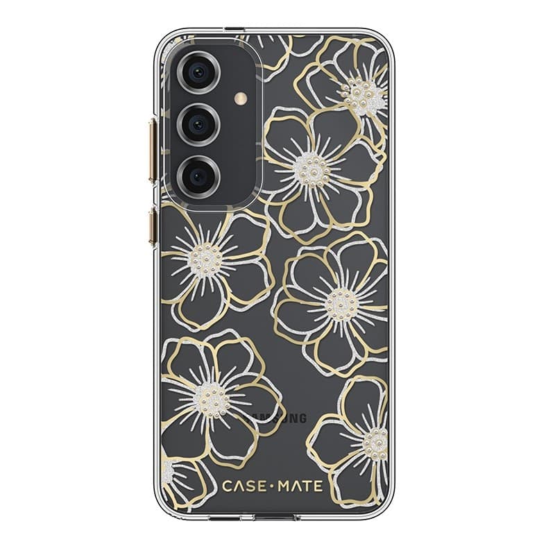 Case-Mate Floral Gems - Case for Samsung Galaxy S24+ (Gold) - 11
