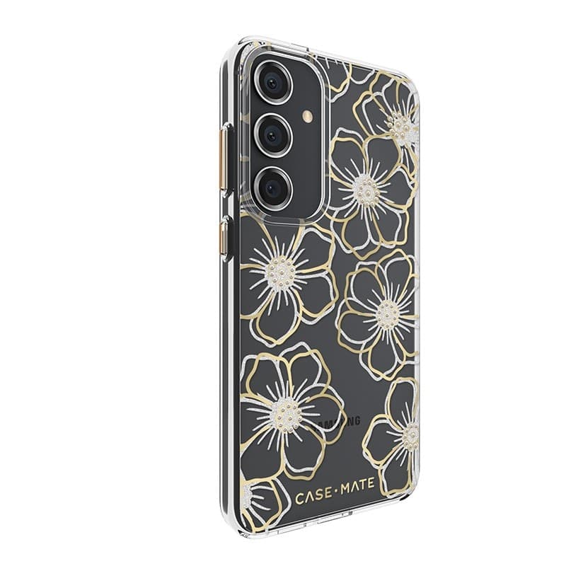 Case-Mate Floral Gems - Case for Samsung Galaxy S24+ (Gold) - 12