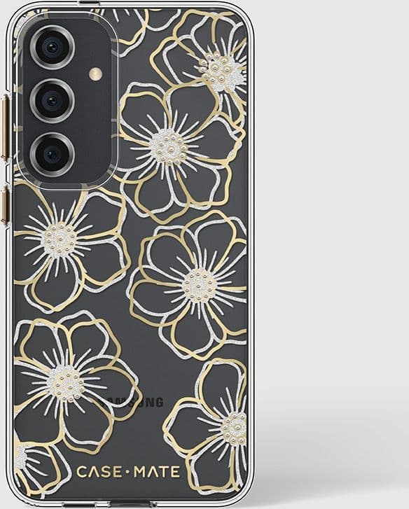 Case-Mate Floral Gems - Case for Samsung Galaxy S24+ (Gold) - 17