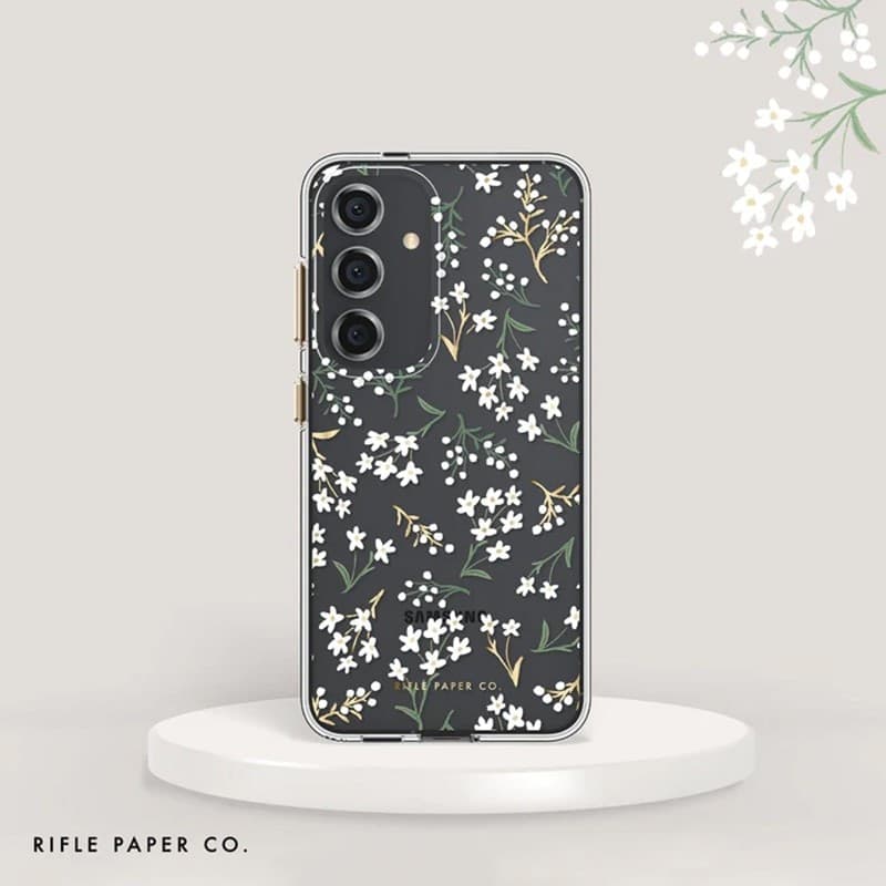 Rifle Paper Clear - Samsung Galaxy S24+ Case (Petite Fleurs) - 18