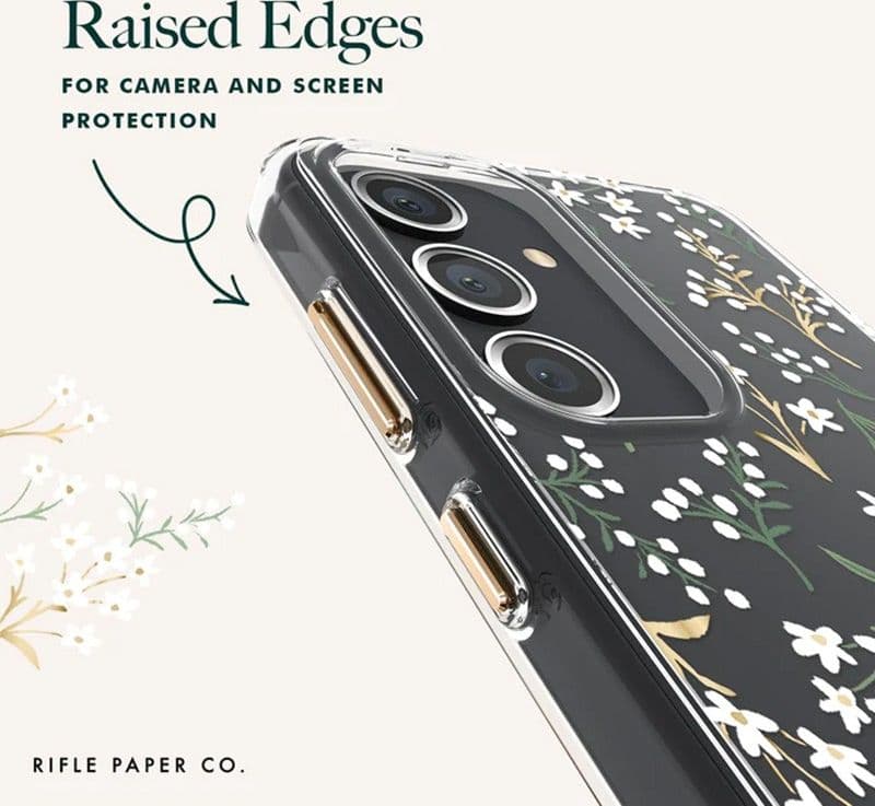 Rifle Paper Clear - Samsung Galaxy S24+ Case (Petite Fleurs) - 19