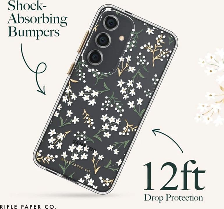 Rifle Paper Clear - Samsung Galaxy S24+ Case (Petite Fleurs) - 20