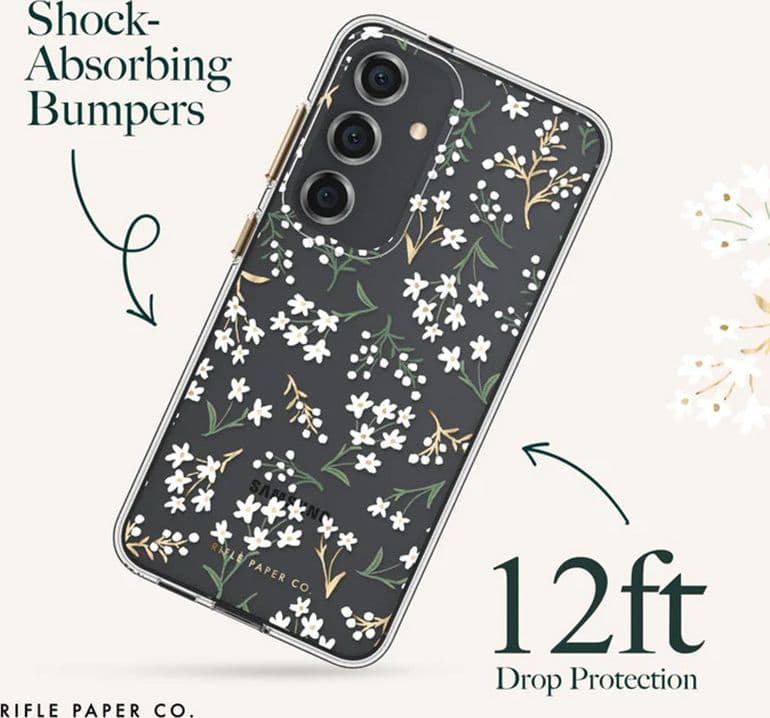 Rifle Paper Clear - Samsung Galaxy S24+ Case (Petite Fleurs) - 10