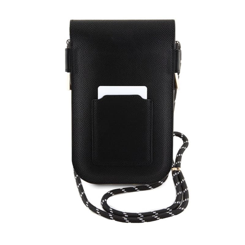 Hello Kitty Leather Hiding Kitty Cord - Phone crossbody bag (black) - 4
