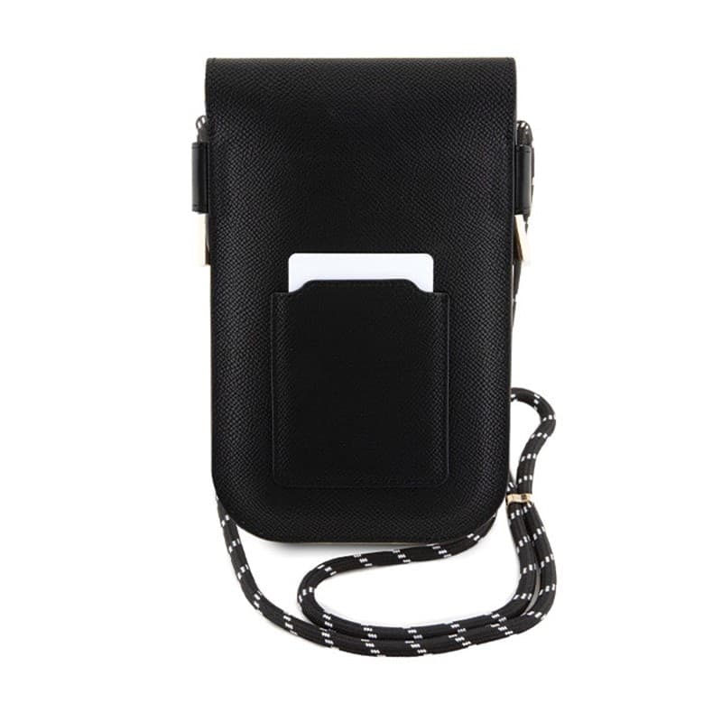 Hello Kitty Leather Hiding Kitty Cord - Phone crossbody bag (black) - 10