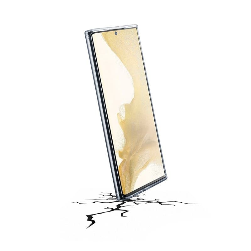 Cellularline Clear Strong - Samsung Galaxy S23 Ultra case with antibacterial protection (transparent) - 8