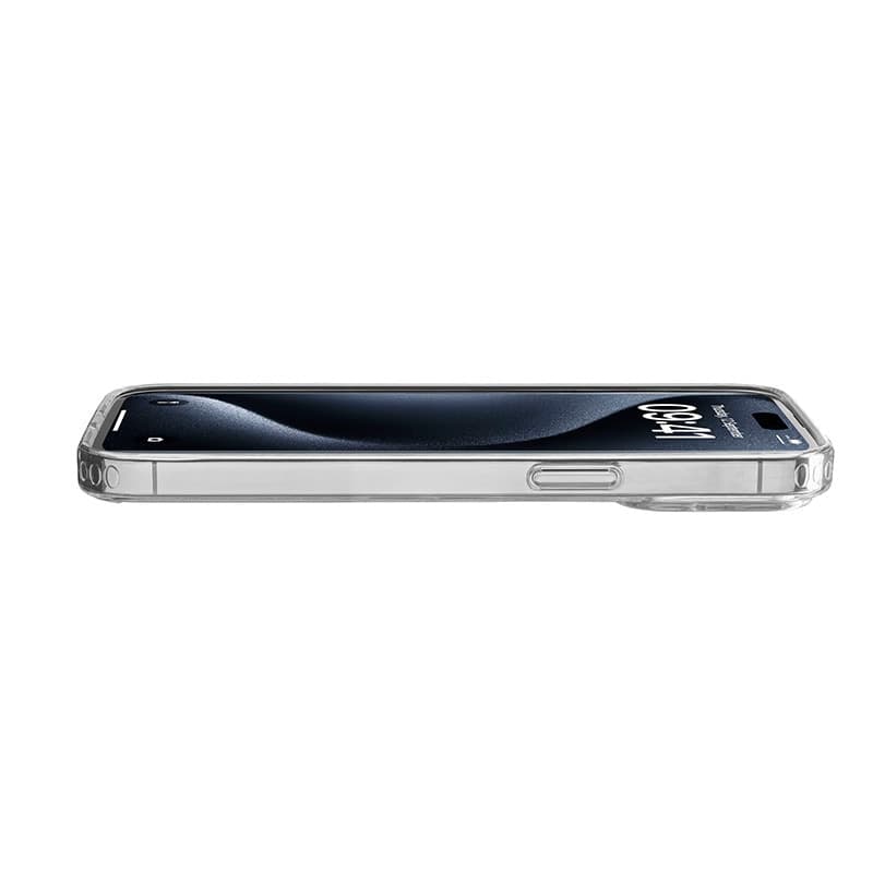 Cellularline Clear Strong - iPhone 15 Pro Case with Antimicrobial Protection (Clear) - 3