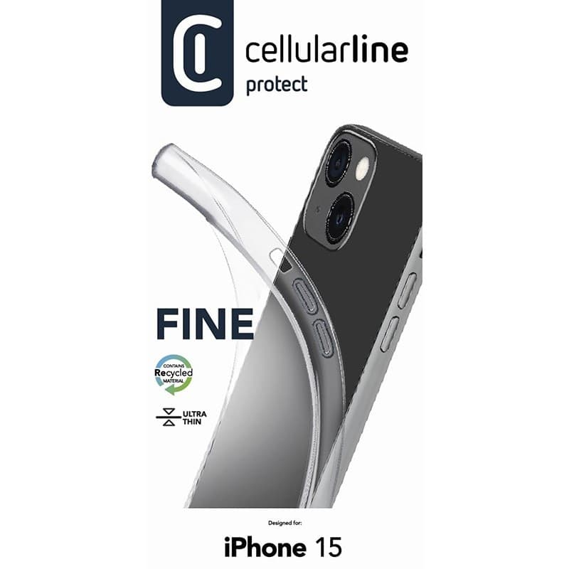Cellularline Fine - Case for iPhone 15 (transparent) - 8