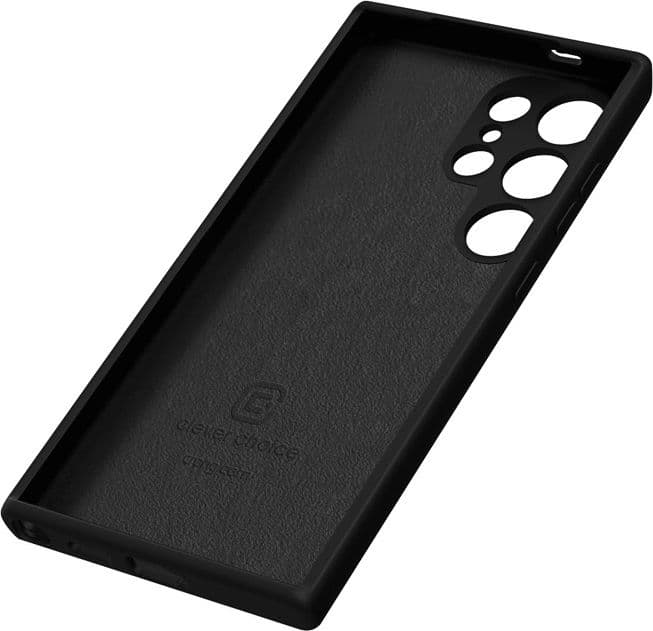 Crong Color Cover - Custodia per Samsung Galaxy S24 Ultra (Nero) - 4