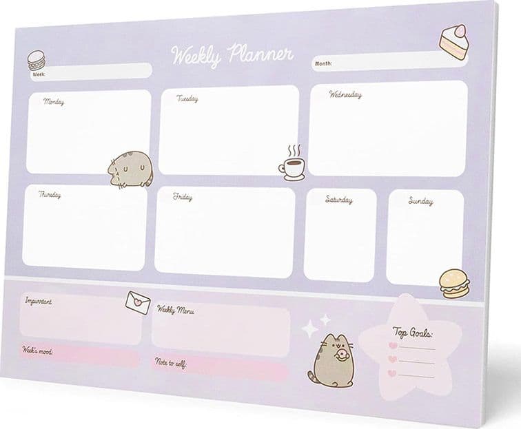 Pusheen - Agenda settimanale della collezione Moments 54 pagine A3 - 2