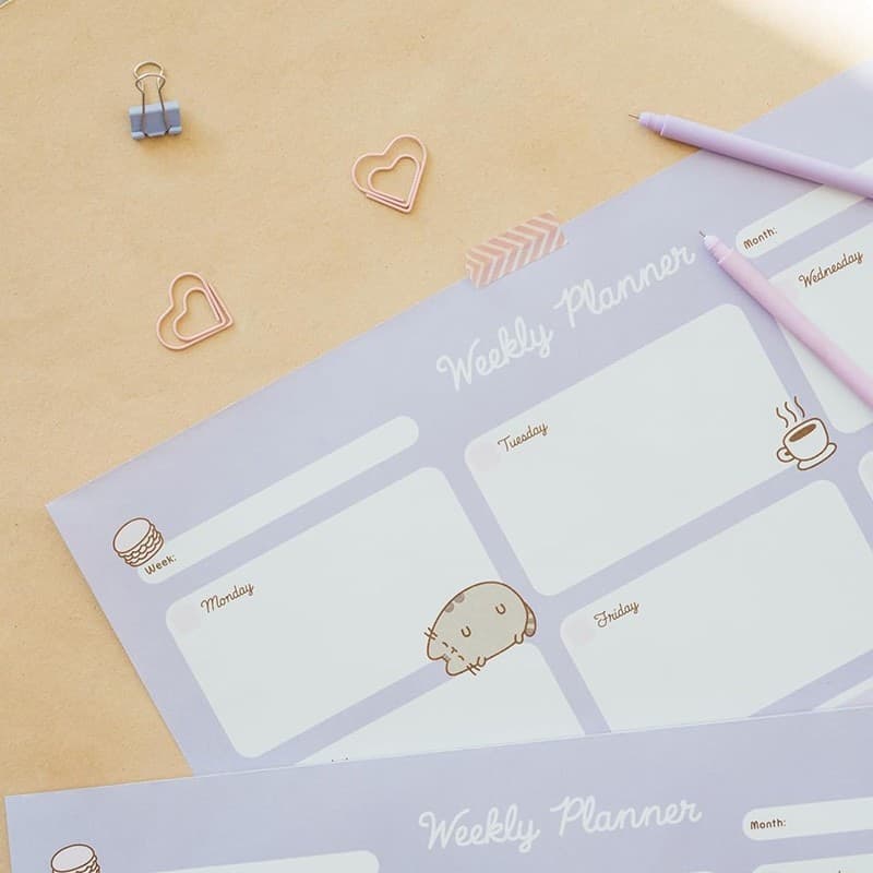 Pusheen - Agenda settimanale della collezione Moments 54 pagine A3 - 14