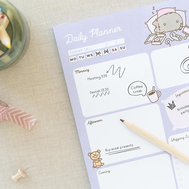 Pusheen - Agenda giornaliera della collezione Moments 54 pagine A5 - 3