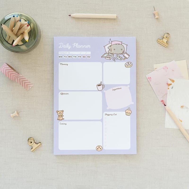 Pusheen - Agenda giornaliera della collezione Moments 54 pagine A5 - 9