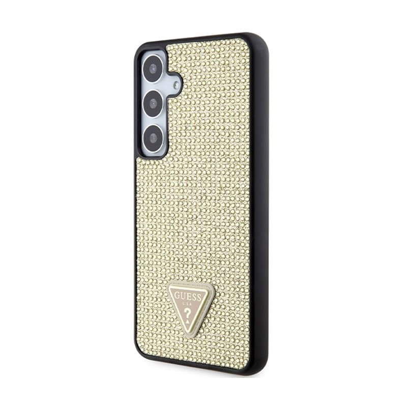 Guess Rhinestone Triangle - Case Samsung Galaxy S24+ (Gold) - 2
